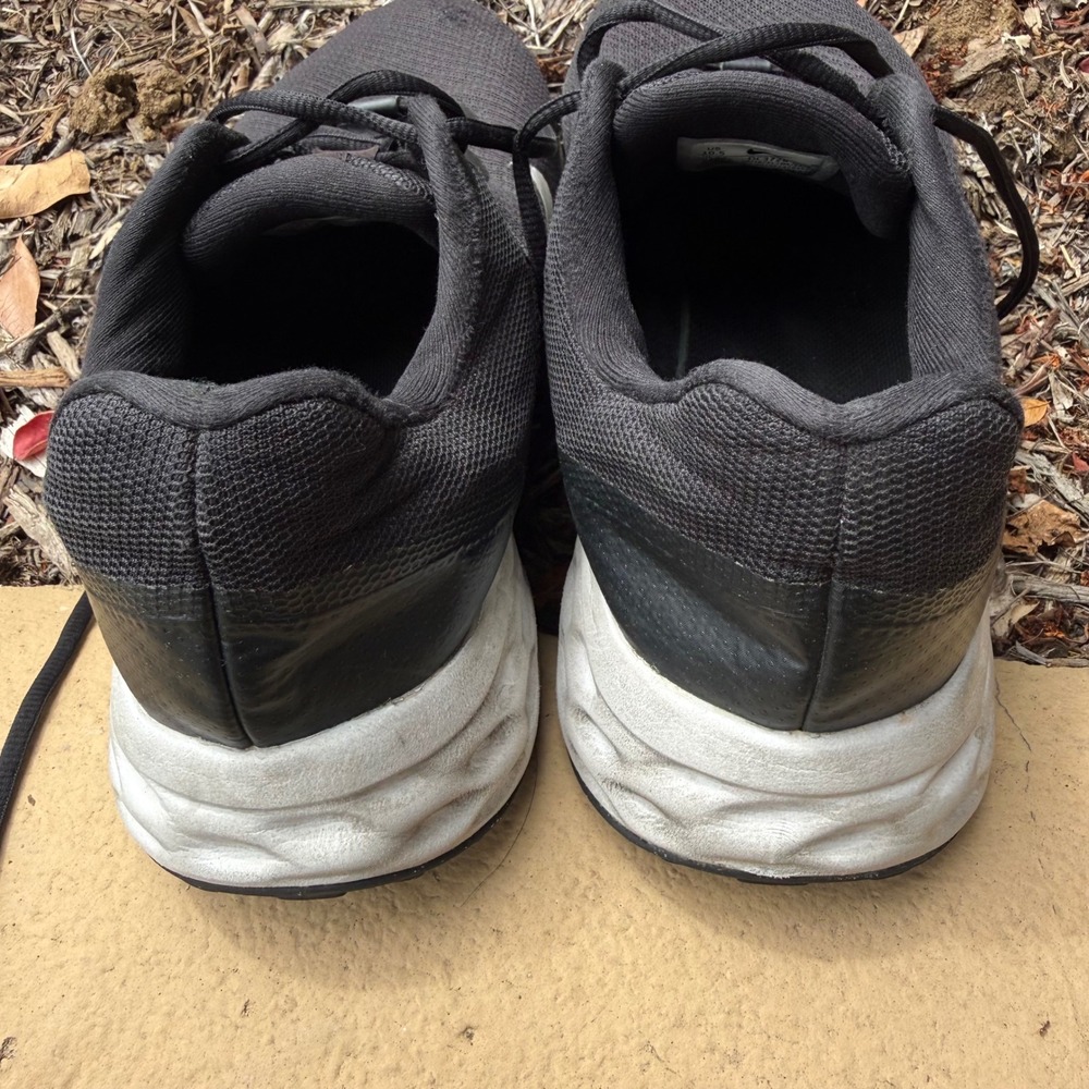 Nike Revolution 6 Next Nature Mens Running Shoes Black White Size 10.5 - Picture 5 of 8